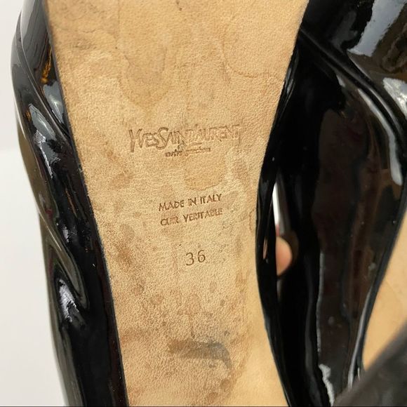 YSL • Tribute Patent Pumps - Picture 10 of 12